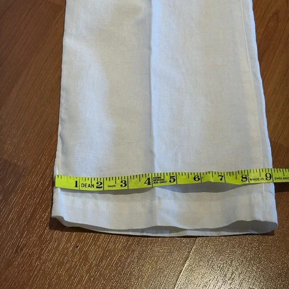 Banana Republic White Linen Pants Size 2 Ryan Fit - Picture 9 of 13